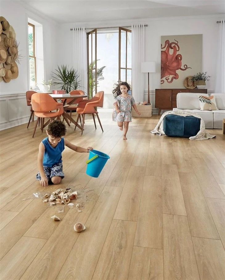Comfortable Wear and Quiet Spc Flooring high quality